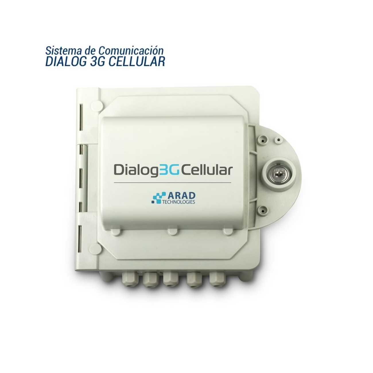 Medidores De Agua DC 500 Concentrador Dialog 3G Celular Arad